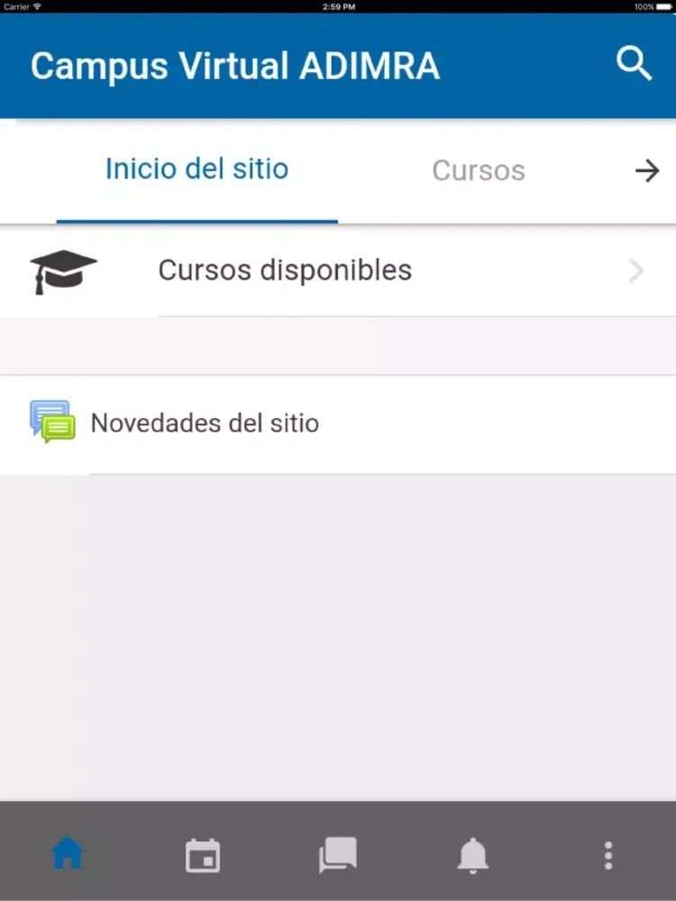 Campus IAEA iPad 应用截图