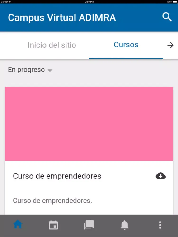 Campus IAEA iPad 应用截图