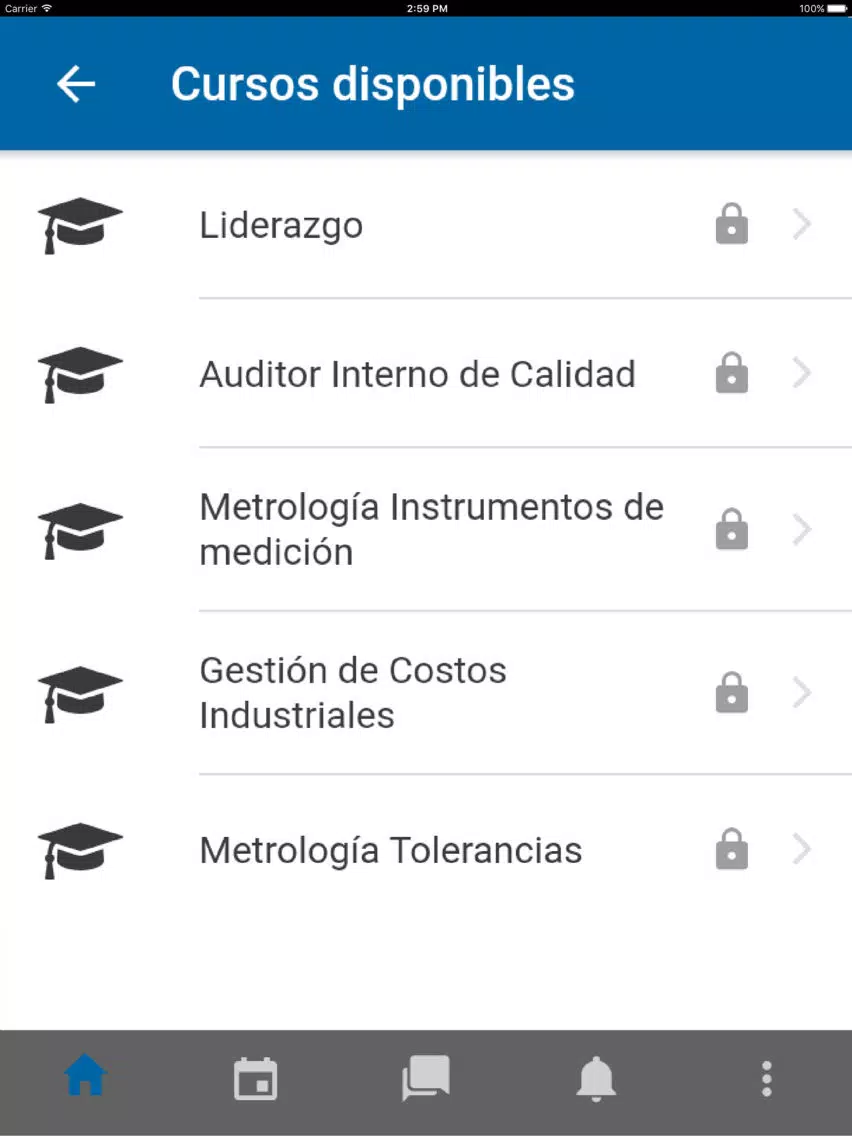 Campus IAEA iPad  Screenshots