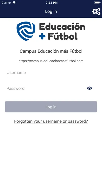 Capturas de pantalla de Campus Educación más Fútbol