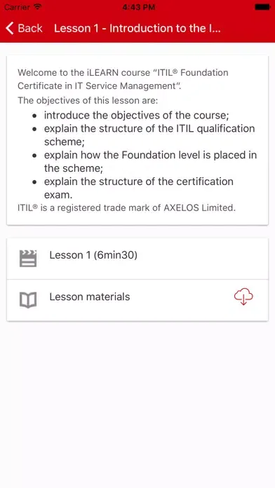 iLEARN LMS应用截图