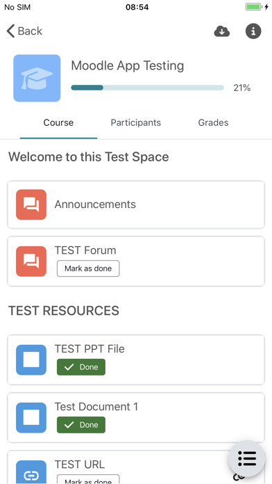 Ảnh chụp màn hình của Maynooth University Moodle