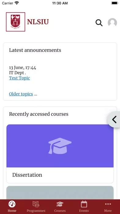 NLSIU স্ক্রিনশট