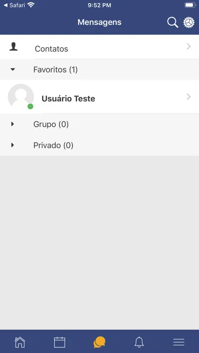 Moodle Institucional Unisinos スクリーンショット