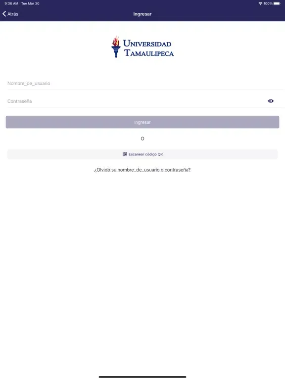 Moodle UT iPad  স্ক্রিনশট