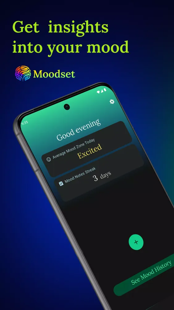 Moodset - Mood Tracker Screenshots