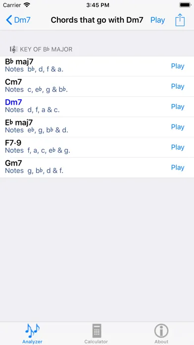 Music Chords স্ক্রিনশট