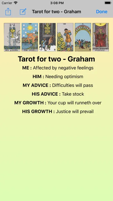 Tarot Daily 스크린샷