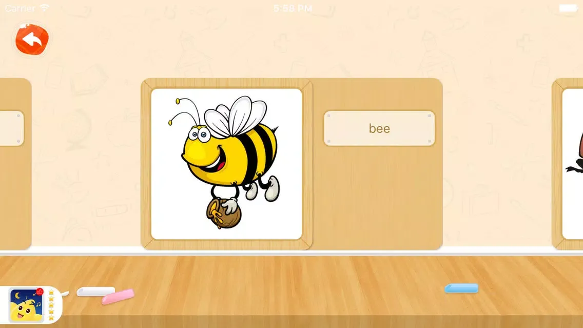 Tangkapan skrin Kids'Vocab-Learn words simply