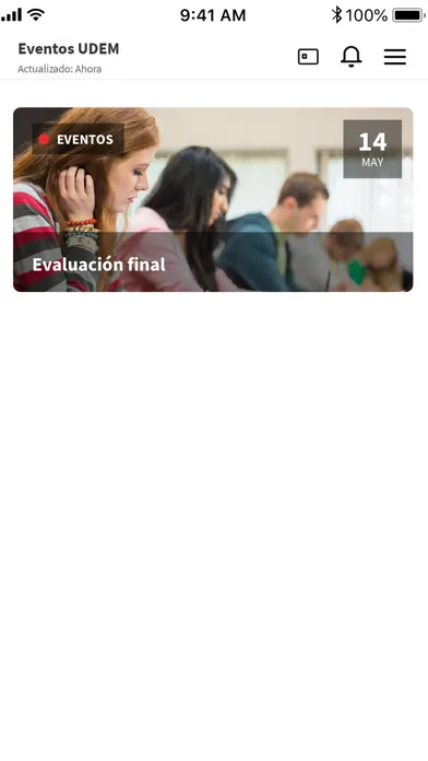 Скриншоты UDEM APP Campus digital