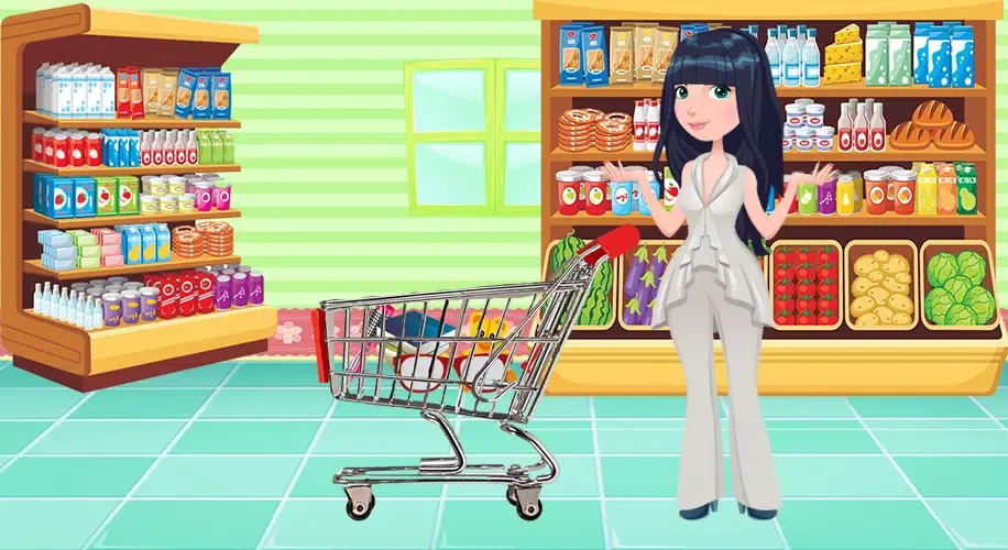 Captures d'écran de Shopping Girl Supermarket