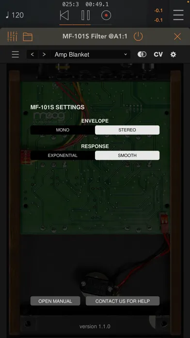 MF-101S Lowpass Filter应用截图