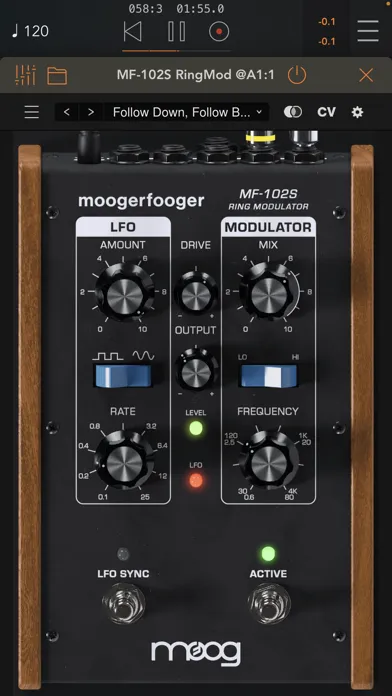 MF-102S Ring Modulator应用截图
