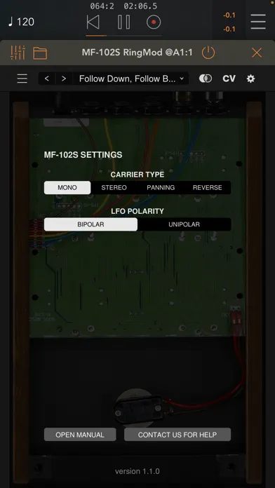 MF-102S Ring Modulator应用截图