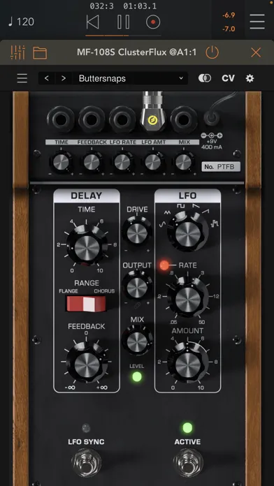 MF-108S Cluster Flux 스크린샷