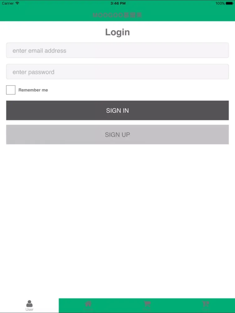 Ảnh chụp màn hình của MooGoo 慕爾果 iPad 
