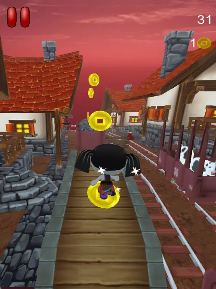 Captures d'écran de Scary Tiny Surfers Despicable - Crazy Sprint Adventure 3D iPad 