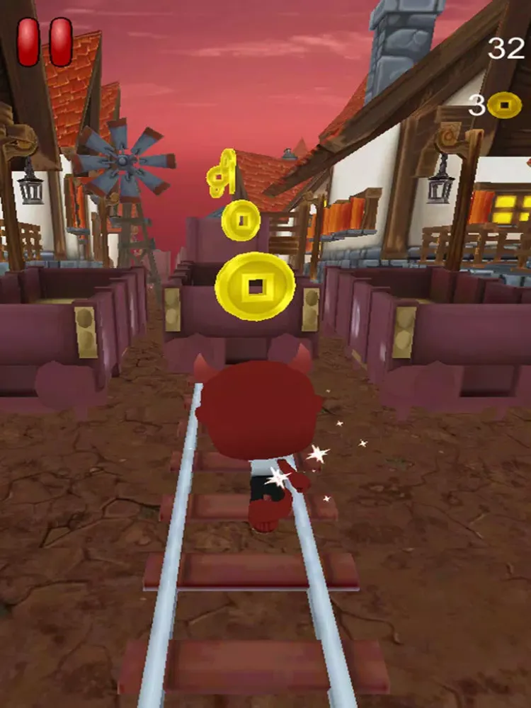 Captures d'écran de Scary Tiny Surfers Despicable - Crazy Sprint Adventure 3D iPad 