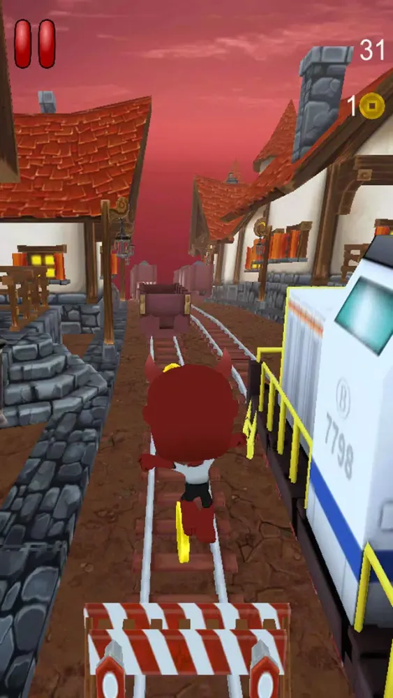 Captures d'écran de Scary Tiny Surfers Despicable - Crazy Sprint Adventure 3D