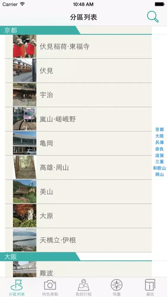 京阪神自遊Keihanshin Travel Guide スクリーンショット
