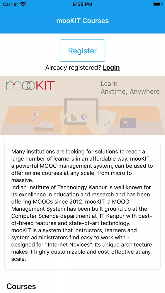 mooKIT Courses স্ক্রিনশট