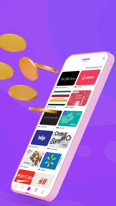 Moola - Cash Back Gift Cards স্ক্রিনশট