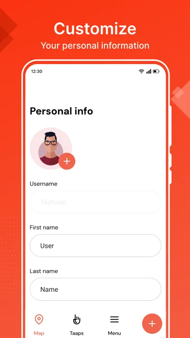Taap - Social App سکرین شاٹس