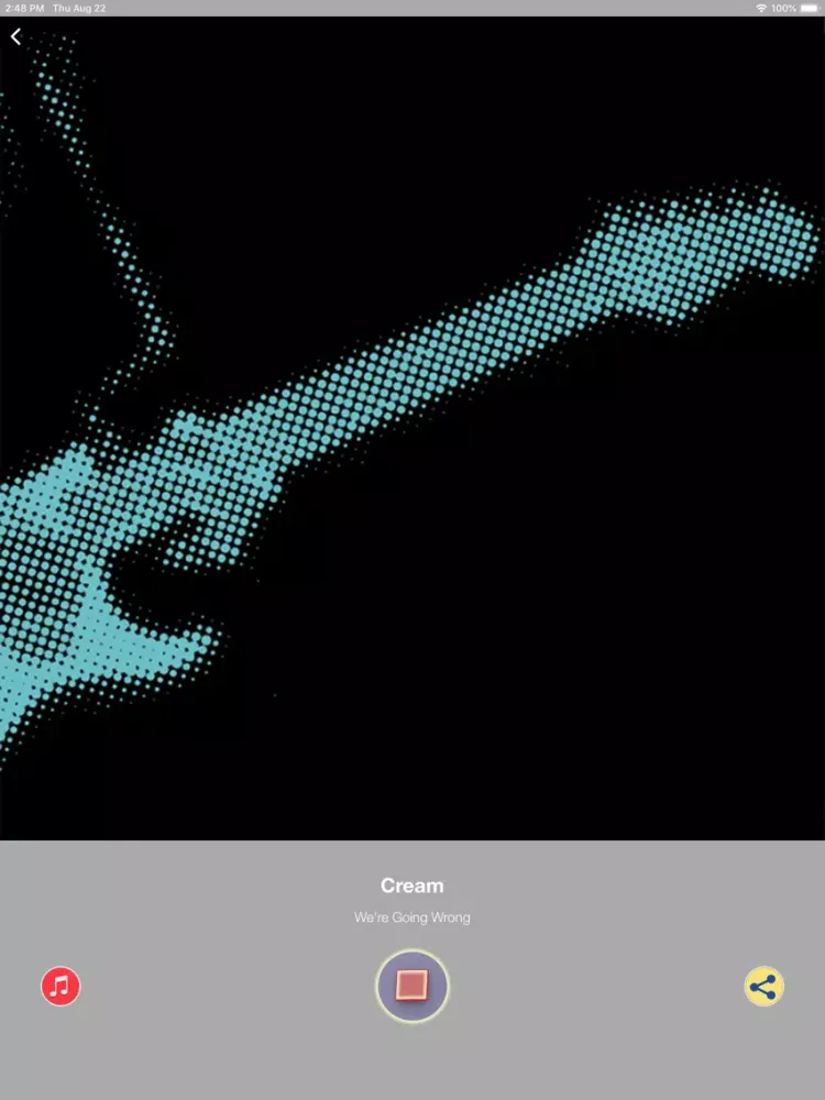 Screenshot di Slowhand Radio iPad 