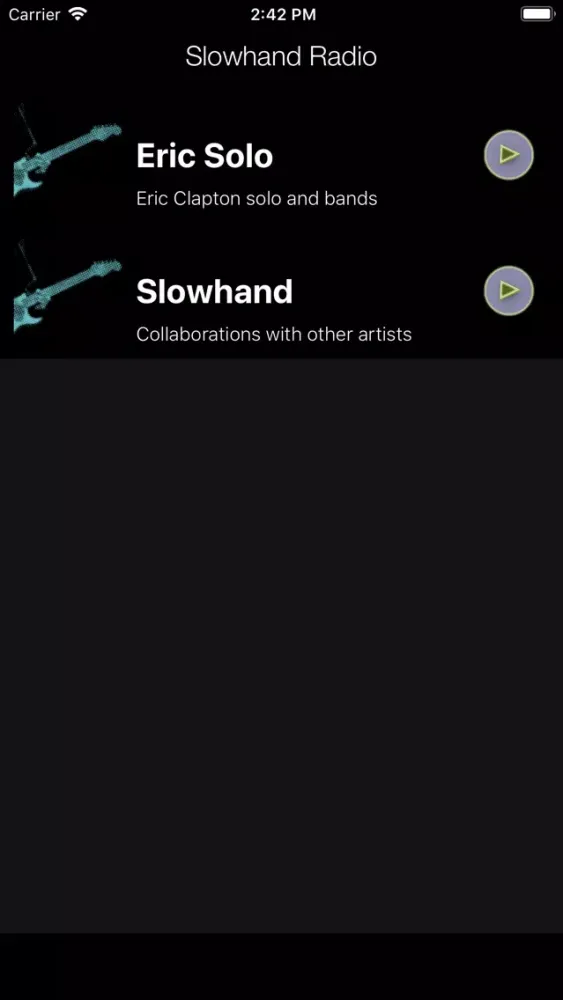 Screenshot di Slowhand Radio