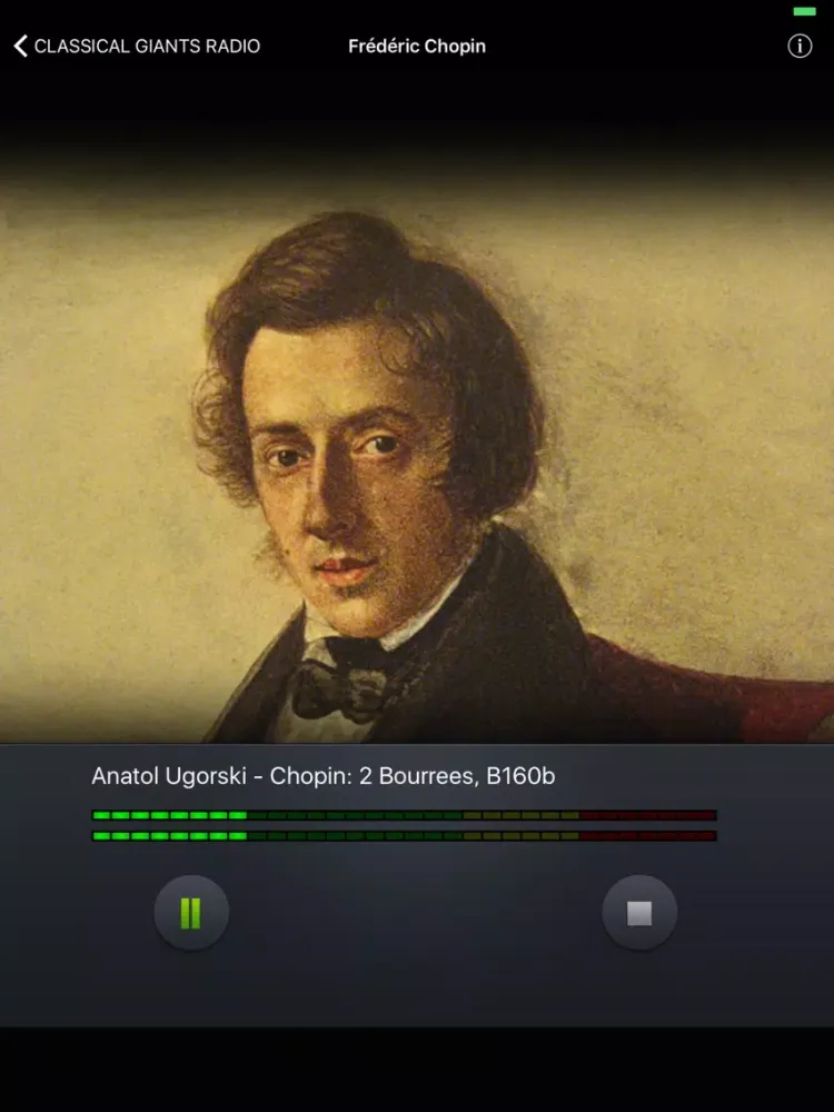 Classical Giants Radio iPad  स्क्रीनशॉट