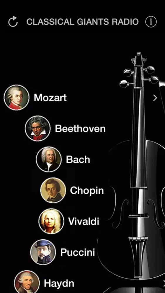 Classical Giants Radio स्क्रीनशॉट