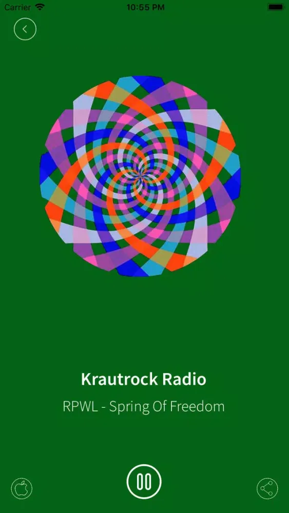 Screenshot di Krautrock Radio