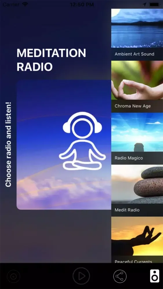 Captures d'écran de Meditation Radio Stream