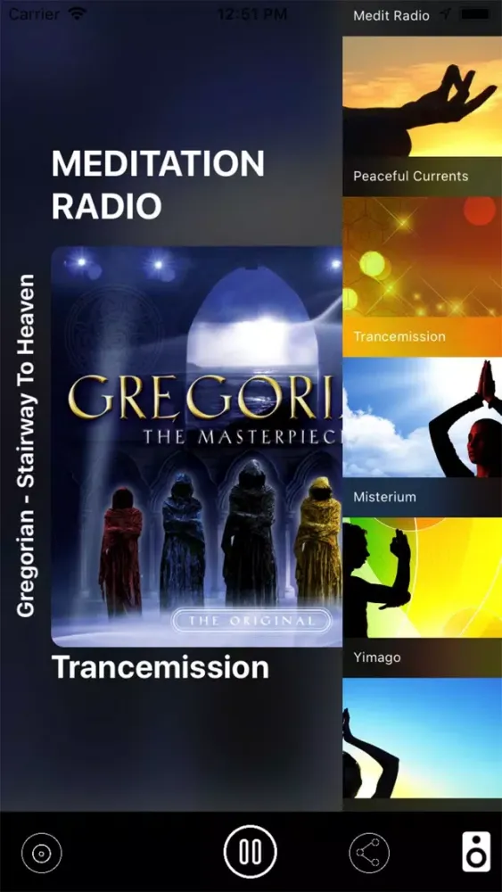 Captures d'écran de Meditation Radio Stream