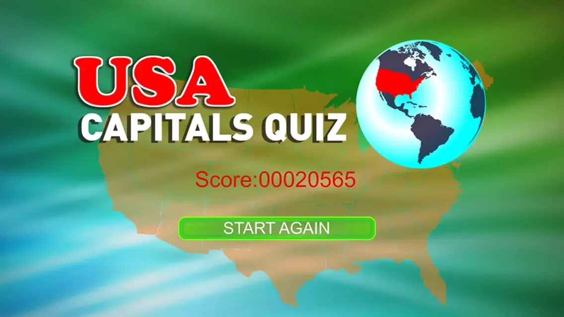 Captures d'écran de Capitals of USA