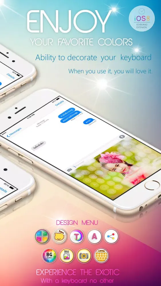 Tangkapan skrin Keyboard Color Full