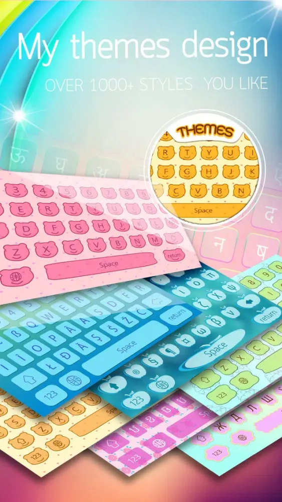 Tangkapan skrin Keyboard Color Full