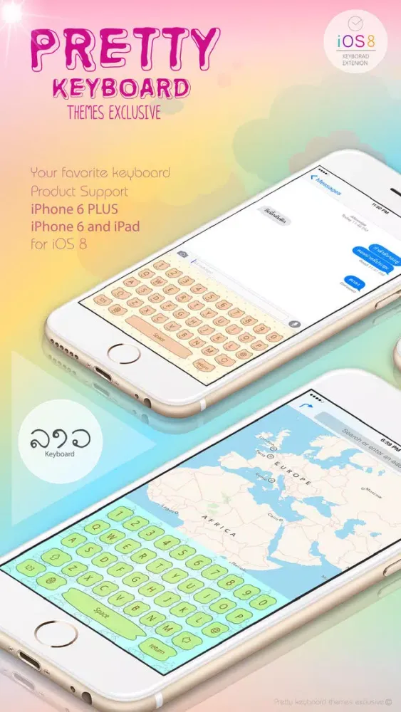 PrettyKeyboard ThemesExclusive Lao language應用截圖