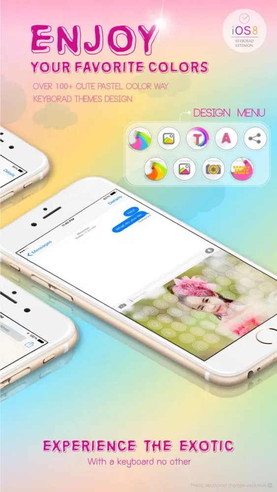 PrettyKeyboard ThemesExclusive Mongolia language Screenshots