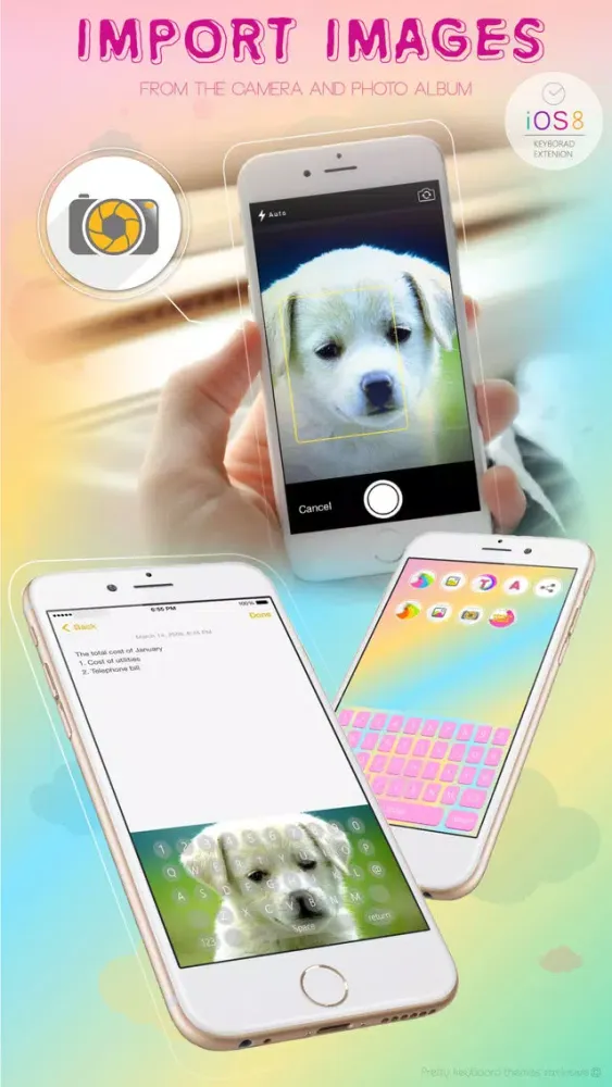 PrettyKeyboard ThemesExclusive Mongolia language Screenshots