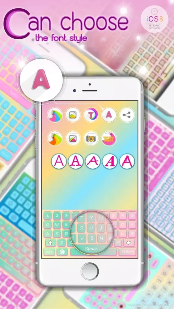 PrettyKeyboard ThemesExclusive Mongolia language Screenshots