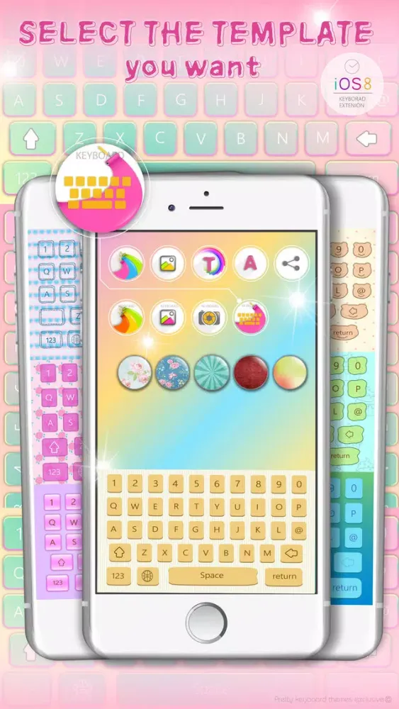 PrettyKeyboard ThemesExclusive Mongolia language Screenshots