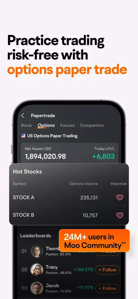 moomoo:Investing&Trading স্ক্রিনশট