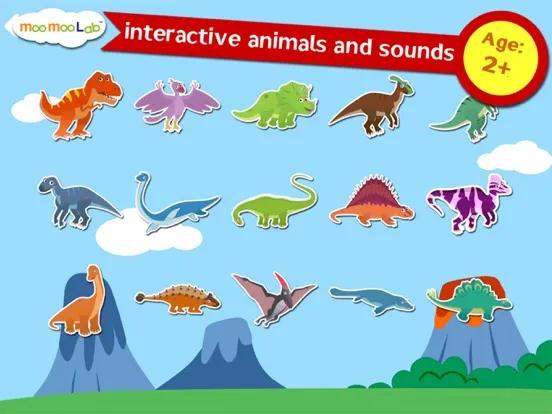 Zrzuty ekranu Dinosaurs for Toddlers and Kids Full Version iPad 