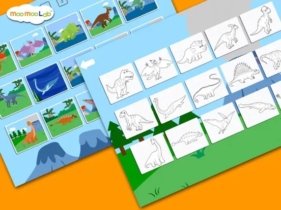 Zrzuty ekranu Dinosaurs for Toddlers and Kids Full Version iPad 