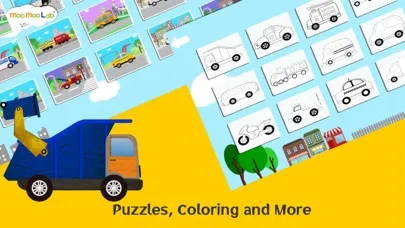 تصاویر Car and Truck-Kids Puzzle Game