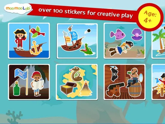 صور Pirate Games for Kids - Puzzles and Activities iPad 