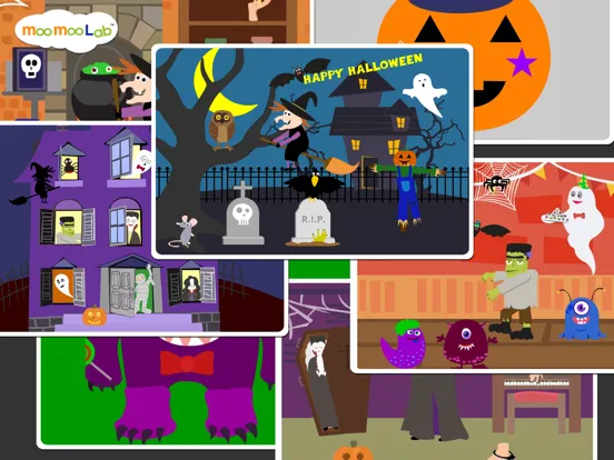Halloween Games for Kids iPad 应用截图