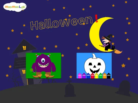 Halloween Games for Kids iPad 应用截图