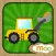 Construction Vehicles - Digger, Loader Puzzles, Games and Coloring Activities for Toddlers and Preschool Kids